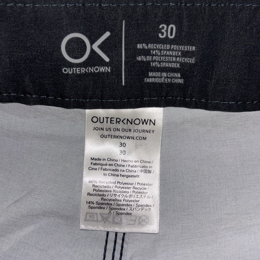 Outerknown Nonadic Multicolor Swim Boardshorts Tr… - image 7